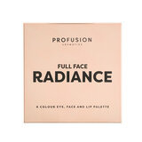 PROFUSION COSMETICS FULL FACE PALETTE RADIANCE 