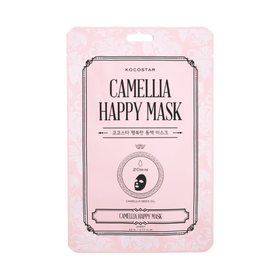 KOCOSTAR- Camellia Happy Mask, kosteuttava kasvonaamio