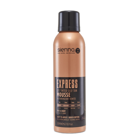 SIENNA X Express Tinted Self Tan Mousse 200ml