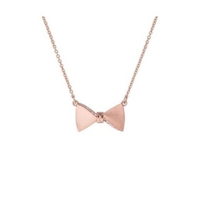 Ted Baker TESSLA- CRYSTAL TUX BOW PENDANT, ROSEGOLD