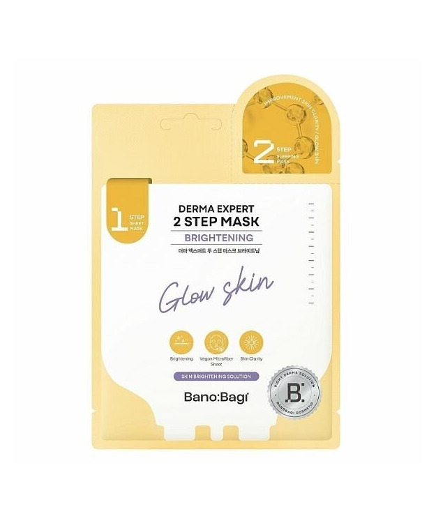 Banobagi Derma Expert 2 STEP Mask Glow Skin 25g+2g