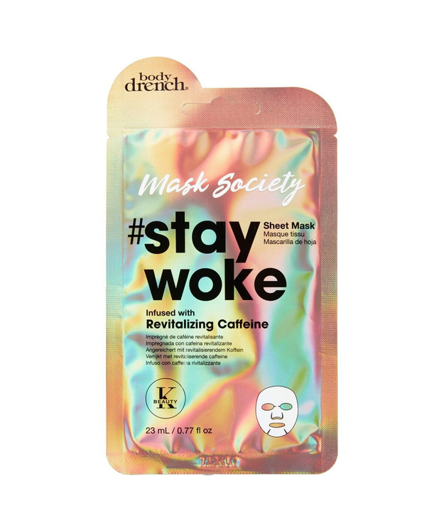 Body Drench #Stay Woke Sheet Mask tasoittava kasvonaamio