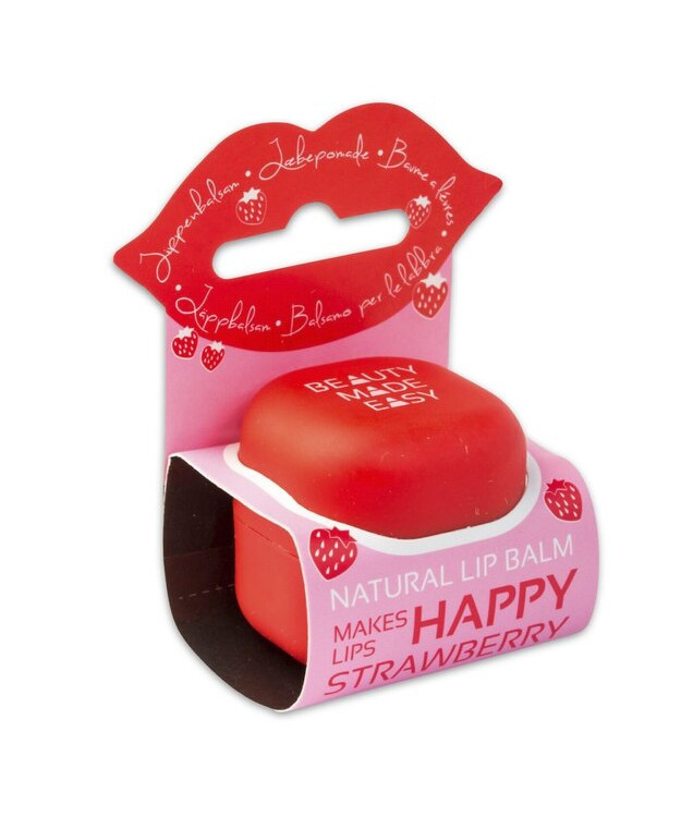 Cube Lip Balm Strawberry