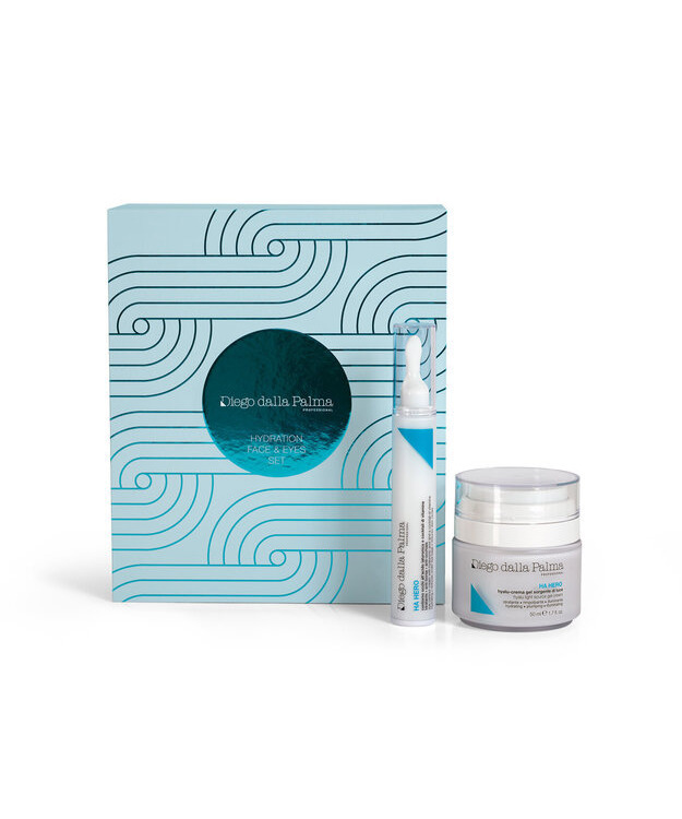 HA HERO HYDRATION FACE & EYES SET kasvovoide & silmänympärysvoide
