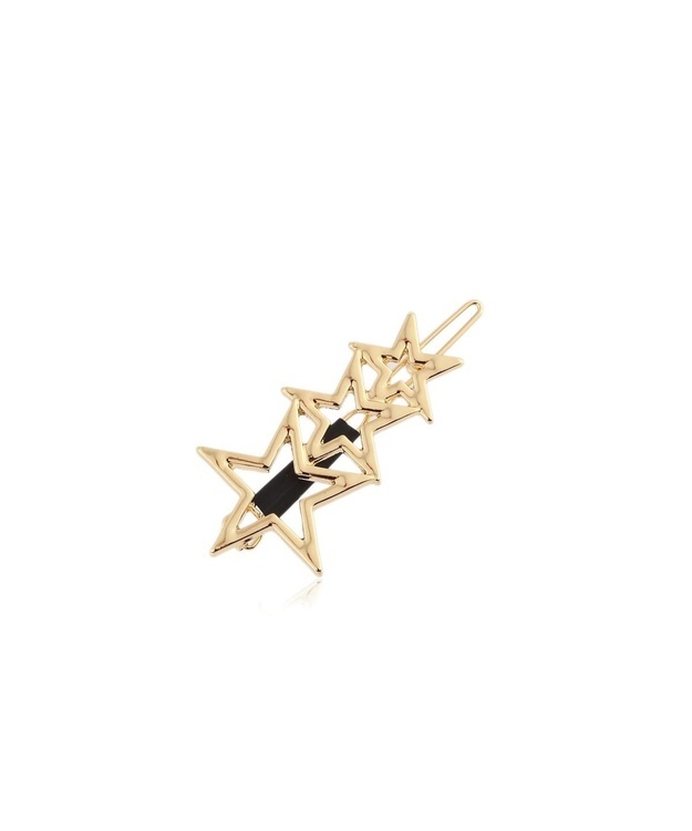 Juliane - Gold Hair Clip With Stars 