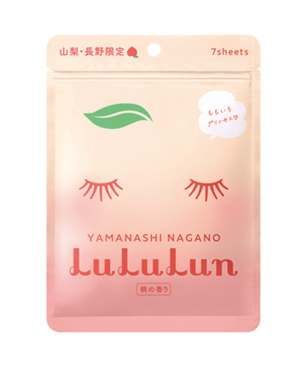 LuLuLun Premium Sheet Mask Yamanashi Peach kasvonaamio 7kpl
