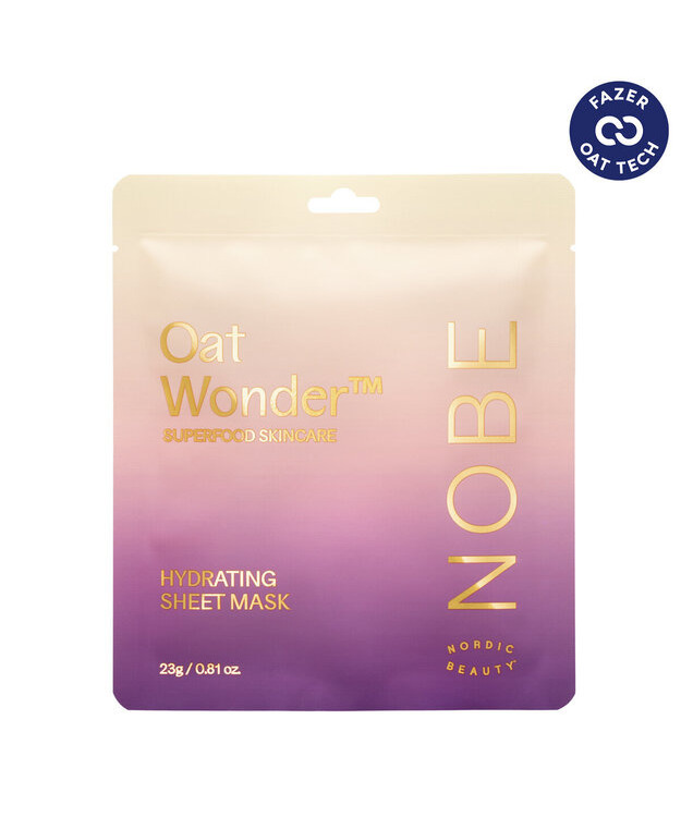 NOBE Nordic Beauty Oat Wonder® Hydrating Sheet Mask