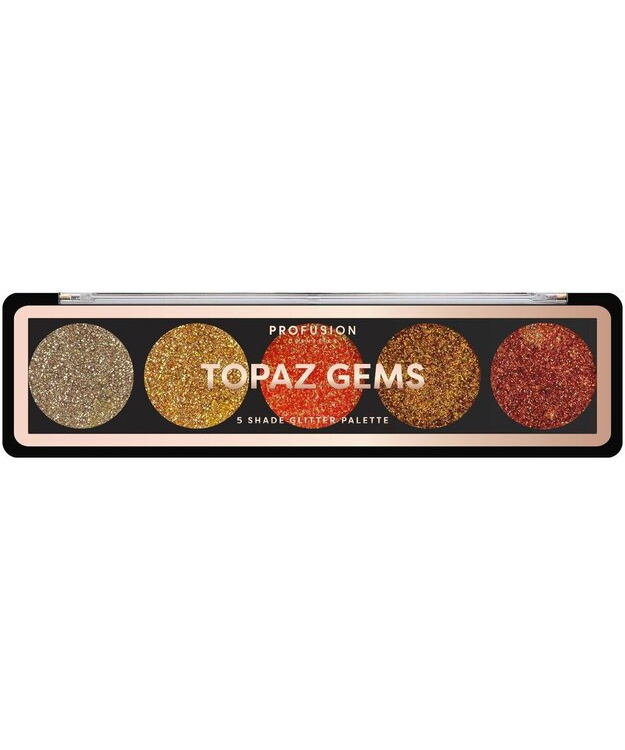 Profusion Cosmetics Topaz Gems glitterpaletti